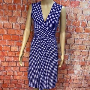 Jon & Anna Purple Polka‎ Dot Dress